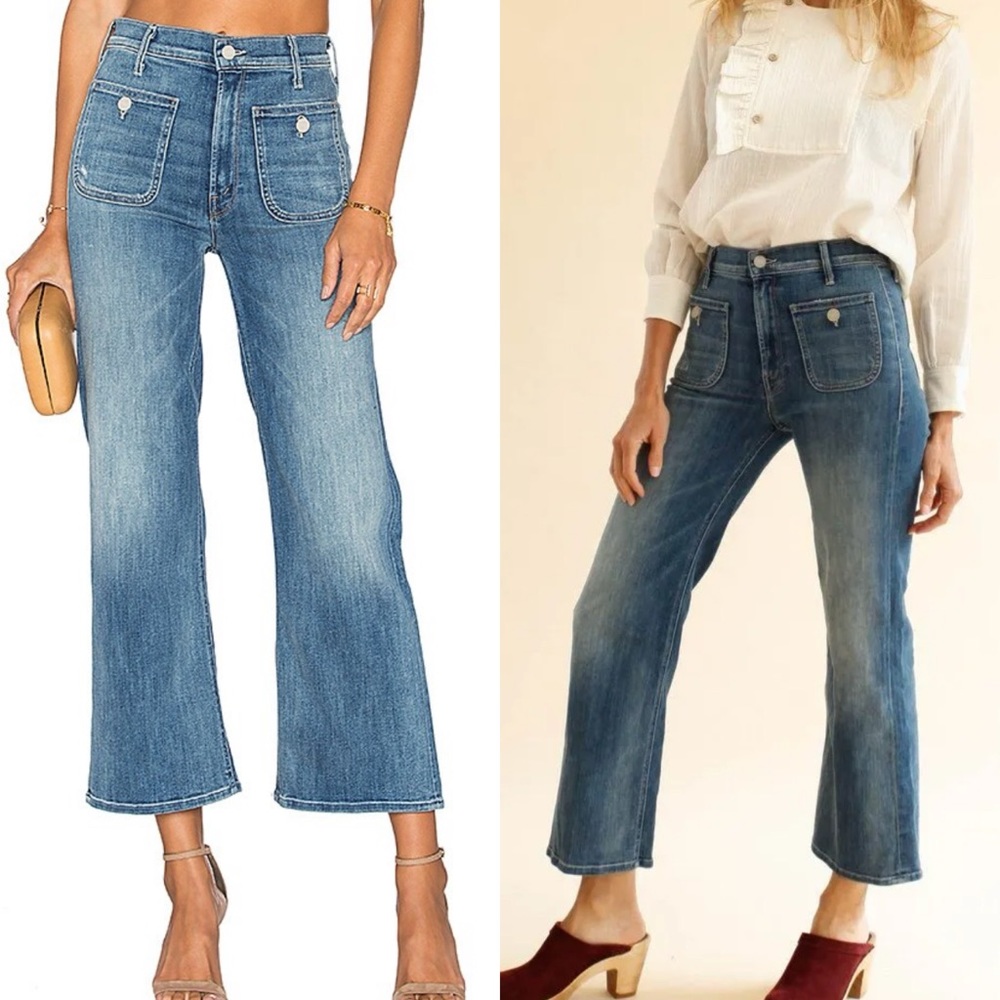 MAKE AN OFFER! MOTHER Blue Ankle & Cropped Jeans